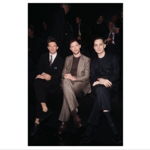 Ed Skrein Instagram - With the @giorgioarmani family in Milan FW24 🤎