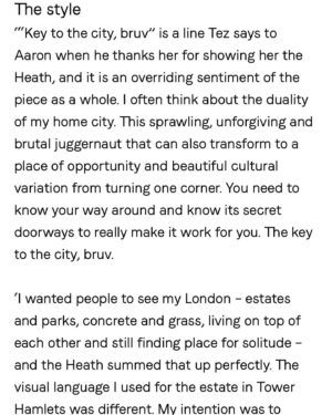 Ed Skrein Instagram - Much love to @elayemags and @sohohouse for shining a light on Little River Run for Black History Month, running a story, screening and Q&A. Eternal love and respect to @leylahusseinuk for hosting with eloquence and grace and never ending love and gratitude to the family @tezzie_xo @aaron_russell_andrews
