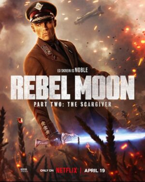 Ed Skrein Instagram - The battle continues. Rebel Moon - Part Two: The Scargiver premieres April 19 on Netflix.
 
@RebelMoon @Netflix