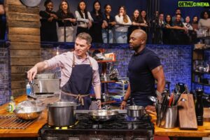 Eddie Jackson Instagram - Will @bobbyflay beat @maneetchauhan and I’s chefs? Or will he pull the W? Only one way to find out. 

Tune in TONIGHT, March 28th at 9pm only on @foodnetwork