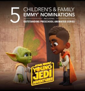 Eden Riegel Instagram - Pleased as punch to announce my Emmy nomination for Voice Direction on @disneychannel’s #TheGhostandMollyMcGee! I also want to congratulate @lucasfilm and @disneyplus’s #YoungJediAcademy for their 5(!) CAFE Emmy nominations including Outstanding Preschool Animated Series, and @appletv’s #InterruptingChicken for its two nominations, for writing and for the ridiculously talented @julietdonenfeld for vocal performance by a younger actor. I have the special privilege of directing Juliet in both Interrupting Chicken AND Young Jedi Academy and I can tell you, she deserves all the trophies!

I really want to thank Molly McGee creators @bob.roth.921 and @billmotz, the menschiest bosses in town, for assembling the warmest team of talents in the biz and entrusting me with their enhapifying show. Our sessions had us all regularly rolling with laughter and recording over Zoom was what got me through the pandemic. Special thanks to our world class cast for making me look good! Show leads @eyeofthesnyder and @ashlyburch, who made magic on the regular together - a rare treat to witness - as well as the outstanding @jordanklepper @sumaleedotcom @whammybah @larajillmiller @julesmedcraft @sueannpien @2sheh @itsalanator #leonardwu @ericjedelstein @thejohndimaggio #gregbaldwin @greydelisle @kariwahlgren @tdevall @vrodrigueziii and many more!

I’ve been in this business long enough to know you better celebrate the wins so I’m gonna savor this one. Thanks for indulging me in sharing my excitement with you! Also want to thank my big bro @ramsiegel who taught me everything I know and is also nominated - twice!! - in this category for #Kiff and #MoonGirl. Our quest for Riegel dominance is going to plan!!