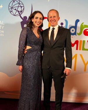 Eden Riegel Instagram - About last night! I’m delighted to share pretty photos from the first inaugural #childrensemmys! I was nominated for voice direction on the fabulous, froggy series #Amphibia - which was my first real voice directing gig! I’m so proud to have been a part of this special show, created by @radrappy, who is as kind as he is brilliant. I didn’t take home the trophy, but the experience was the real prize. And the people I got to collaborate with have changed me forever. I didn’t get to make a speech, but if I had I would have said that Matt’s belief in me helped me develop my voice and grow as an artist. He’s an incredible leader and a visionary talent, and I can’t wait to see what he cooks up next!

I was so proud to be recognized in the same category as @dangkristireed. She’s a director from whose work I’ve learned so much. I’m so glad she took home this deserved award - just wish she could have won for both of the shows for which she was nominated. She’s that good! 

Also did my best to avoid any of the respiratory illnesses wreaking havoc in our emergency rooms right now. Shameful that NATAS did not require masks or testing. Fingers crossed we don’t have a superspreader on our hands. Congrats to the winners and hope you all only came home with a gorgeous statuette, not and infectious disease!