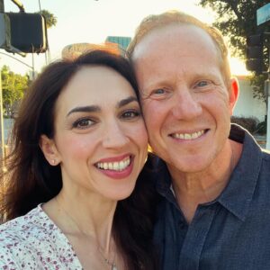 Eden Riegel Instagram - A year of selfies with my sweetie to celebrate the day of his birth! This year has been a toughie. Like, yikes! Sometimes it felt like we were just surviving, and barely at that. But new challenges meant seeing him rise to the occasion and step up for our family again and again. He just keeps finding new ways to make me fall in love with him. Our partnership means we’re never alone facing obstacles, difficulties are more tolerable because they are shared, we have each other to take on burdens when one of us doesn’t feel strong enough. This year I asked Andrew to be funny and silly and let his wit shine even when I’m sad — maybe especially when I’m sad — and he’s found the strength to do it, because I asked. His ability to stay buoyant in hard times is what makes him the backbone of our family. His sense of humor is our secret weapon. There’s no one else on earth I can imagine walking through this life with. It just wouldn’t be this good. Please join me in wishing this wonderful, deserving person a very happy birthday!