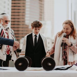 Eden Riegel Instagram - So… this happened. Still processing. We are beyond proud of this amazing kid. He worked so hard (without having to be reminded once!) and was actively involved in planning even small details of his Bar Mitzvah. He learned Hebrew for the first time, and read his portion, sang, and recited numerous prayers beautifully, with characteristic polish and panache. He even accompanied the service on Viola at times, and arranged his parts by ear. (Thanks to @jenniyael and @brandonemusic!) To witness my child coming of age is a blessing. He was (is) magnificent and our hearts so full!

Photos by the incredible @thelittlealli 
Thank you to Cantor Rebekah Mirsky @rebekahmirsky for the beautiful service and guidance!