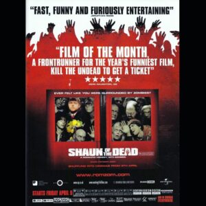 Edgar Wright Instagram - 20 years ago to this very day, our movie came out in UK cinemas and changed my life forever. Eternal thanks go to everyone who helped make it and everyone who saw it and made it a hit. But, wait there’s MORE! 

Do YOU want to see Shaun kick some zombie ass again?! Then behold, #ShaunoftheDead will return to the big screen later this year, remastered in Dolby Vision and Atmos where available, to celebrate its 20th anniversary!  More info on release dates to come! 

We’ll see you at the Winchester for a nice cold pint x

(NB - Thanks to @leojt, @npark1906 and @londonfilmads for these scans of the print ads and magazine covers. These ads made the film’s release feel REAL to me. I’ve never forgotten the thrill of seeing them. And the final photo is my big brother’s script cover illustration. Happy 20th Shaun xx)
 
@UniversalPicturesUK 
@StudioCanal.FR
@FocusFeatures
@dolbylabs