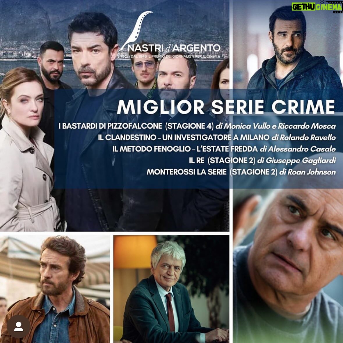 Edoardo Leo - 11.2K Likes - Grazie al sindacato giornalisti e critici italiani per questa candidatura come Miglior Attore per “Il Clandestino” che è candidato anche come miglior serie crime. Condivido questa candidatura con tutti gli attori del cast, che dai piccoli ai grandi ruoli sono stati essenziali e preziosi in ogni singola scena. E grazie al regista Rolando Ravello per avermi diretto con tutta l’attenzione e la sensibilitá che lui sa.
Lunedì 13 e martedi 14 le ultime due puntate. Il resto è su Raiplay