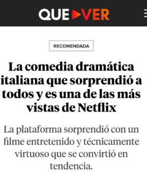 Edoardo Leo Instagram - #eraora è il film più visto in Italia e uno dei più visti al mondo su @netflix dove è presente in 190 paesi. 
Grazie a tutti per i messaggi e i commenti. Anche per quelli che arrivano da lingue incomprensibili.