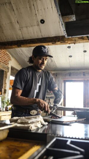 Eduardo Garcia Instagram - "The outdoors was my first love, then cooking was my second." Eduardo Garcia lives the field-to-table experience everyday, bringing people together with food hunted and harvested in Montana's backcountry. As a farmer, hunter, chef, and survivor, Eduardo is driven by a passion for telling stories and forging connections through the meals he prepares.

Learn more about Chef Eduardo Garcia at the link in our bio, and make sure to check out his new show, Big Sky Kitchen, now streaming on @magnolianetwork and @discoveryplus.

#YoursForLife #MadeInUSA #chef #cutlery