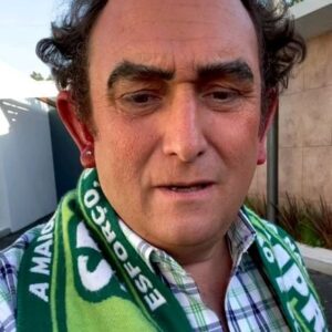 Eduardo Madeira Instagram - Quando o Sporting foi campeão em 2020/21 o adepto Alvarinho já andava sem voz de tanto gritar pelo seu clube. Imagino como está hoje com mais um título.