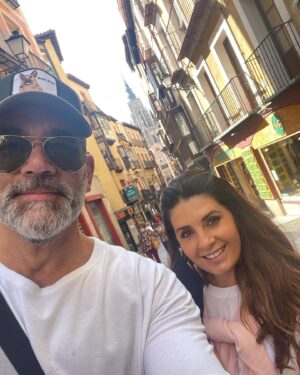 Eduardo Santamarina Instagram - En la Bella tierra del MAZAPÁN…. 🤪😱💯❤️Toledo🇪🇸