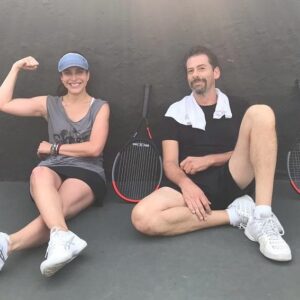 Eduardo Videgaray Instagram - Reímos y jugamos. Querida Verónica Toussaint gracias por tantos años de amistad y felicidad. Nos vemos en la siguiente cancha.