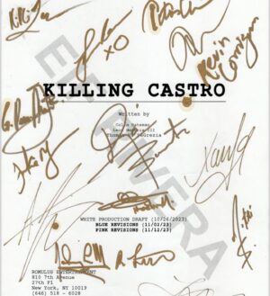 Eif Rivera Instagram - Last post of the year & what a year it’s been. Up,Down,Up. A little BTS of the Process. Cover Page - Al Pacino signature on my script. 2nd page, Entire cast. Much love for everyone. Happy Holidays.  #grateful 🎥🎬🚦