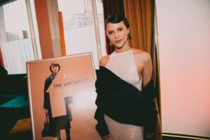 Eili Harboe Instagram - The Architect / Arkitekten at @berlinaleseries 

Thank you 💓

Styled by: @sunnivahartgen 
Dress: @envelope1976 
Jacket: @othilieromberg @__anarchive
Jewellery: @jfcurated 
Make-up and hair: @armanibeauty by @kira_kleeberg and @baurloni

Photo:  Stefanie Schmid Rincon / @stefschmidrincon