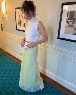 Eili Harboe Instagram - AMANDA 2023

Styled by: @itsalicewang 
Skirt   top: @gauge81_ 
Jewlery: @david_andersen @aur.studio 
Clutch: @serenathebrand 

MUAH: @mettejohrde 

@haugesundfilmfest