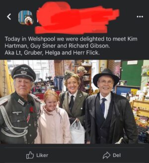 Einar Tørnquist Instagram - Fristende å vise dette bildet som poppet opp i FB-feeden min til alle som ikke er gamle nok til å huske ‘Allo ‘Allo. Mye spennende som kan skje med litt for lite informasjon.
