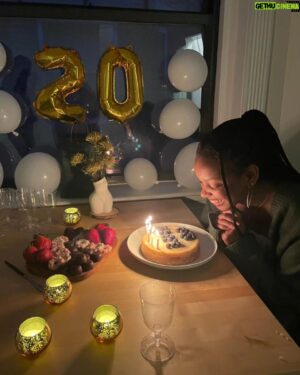 Ejike Asiegbu Instagram - Happy birthday 🎂 to my daughter, my firsrfruit, Lucy Isiayei. 
Just like yesterday you came in and blessed my home with beauty, love & softness 💓❤️💕
May heaven's best be yours today & always. 
Cheers 🎈🎈🎈🎈