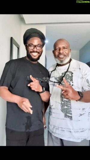 Ejike Asiegbu Instagram - GRINDING SOMETHING VERY VERY BIG AND SERIOUS WITH MY BROTHER,  FRIEND AND IN-LAW!
@daddyshowkey 
🎥🎥🎥🎥🎥🎥
#loading
#findingmessiah
#oscarhemanackah
WATCH THIS SPACE FOR MORE INFORMATION.