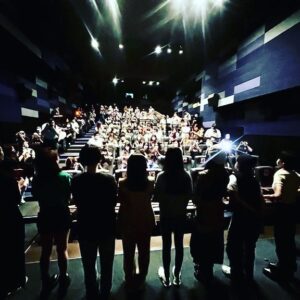 Ekin Cheng Yee-Kin Instagram - 好開心見到大家
請繼續支持 
🔥深宵閃避球 🔥

#有種運動叫閃避堅持下去是勝利
#喺邊度跌低就要喺邊度再跌低 
#LifeMustGoOn
#深宵閃避球