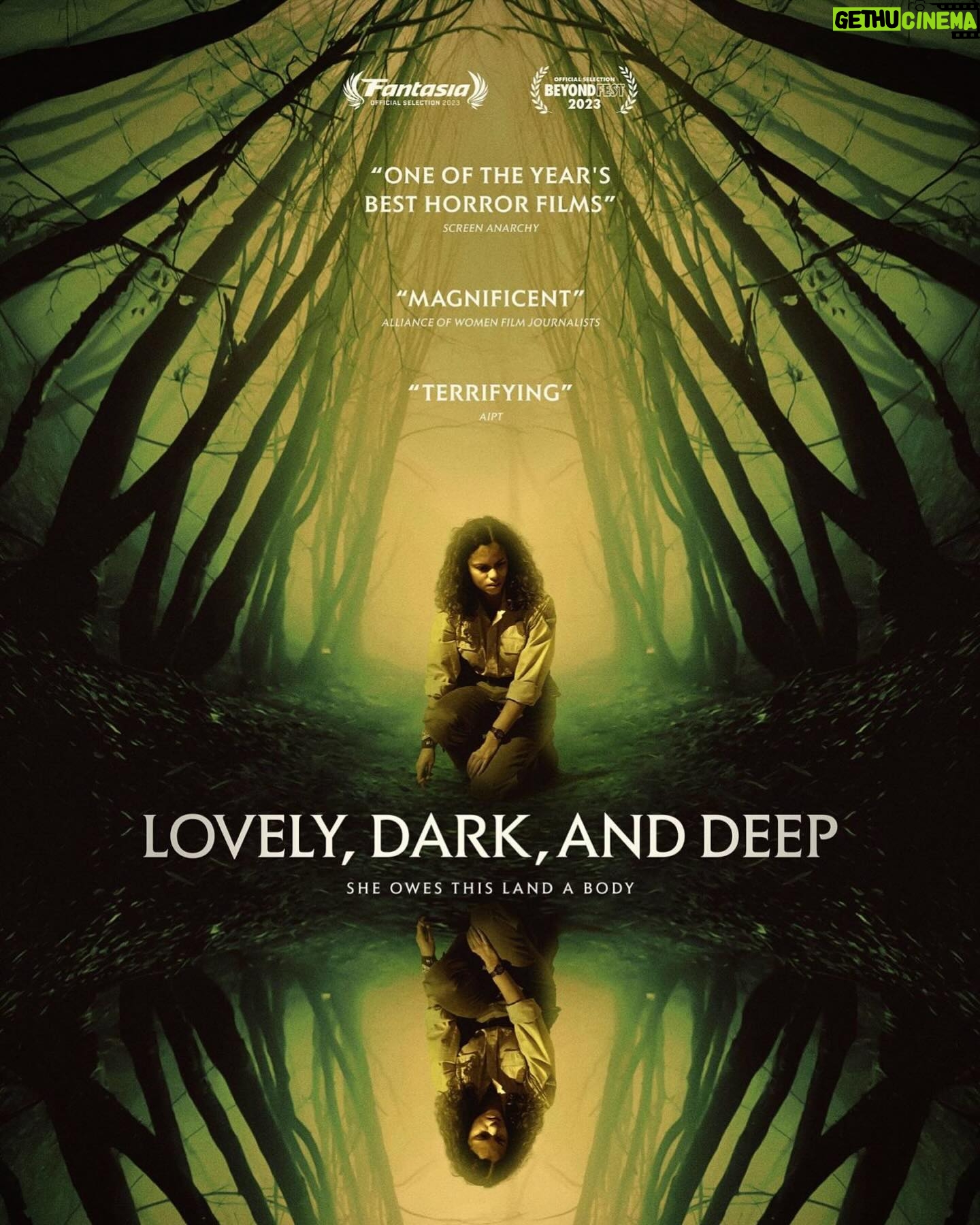 Elan Gale - 3 Likes - friends! the time is finally here! LOVELY, DARK, and DEEP will emerge in select cinemas and VOD on FEBRUARY 22nd. this is the directorial debut of @terrisuelovesyou and stars the rapturous @galicecampbell and the immensely talented @nickdiscoblood and @waichinghohknyc
we can’t wait for you all to see it! pre order on iTunes and Amazon and everything else now!!!