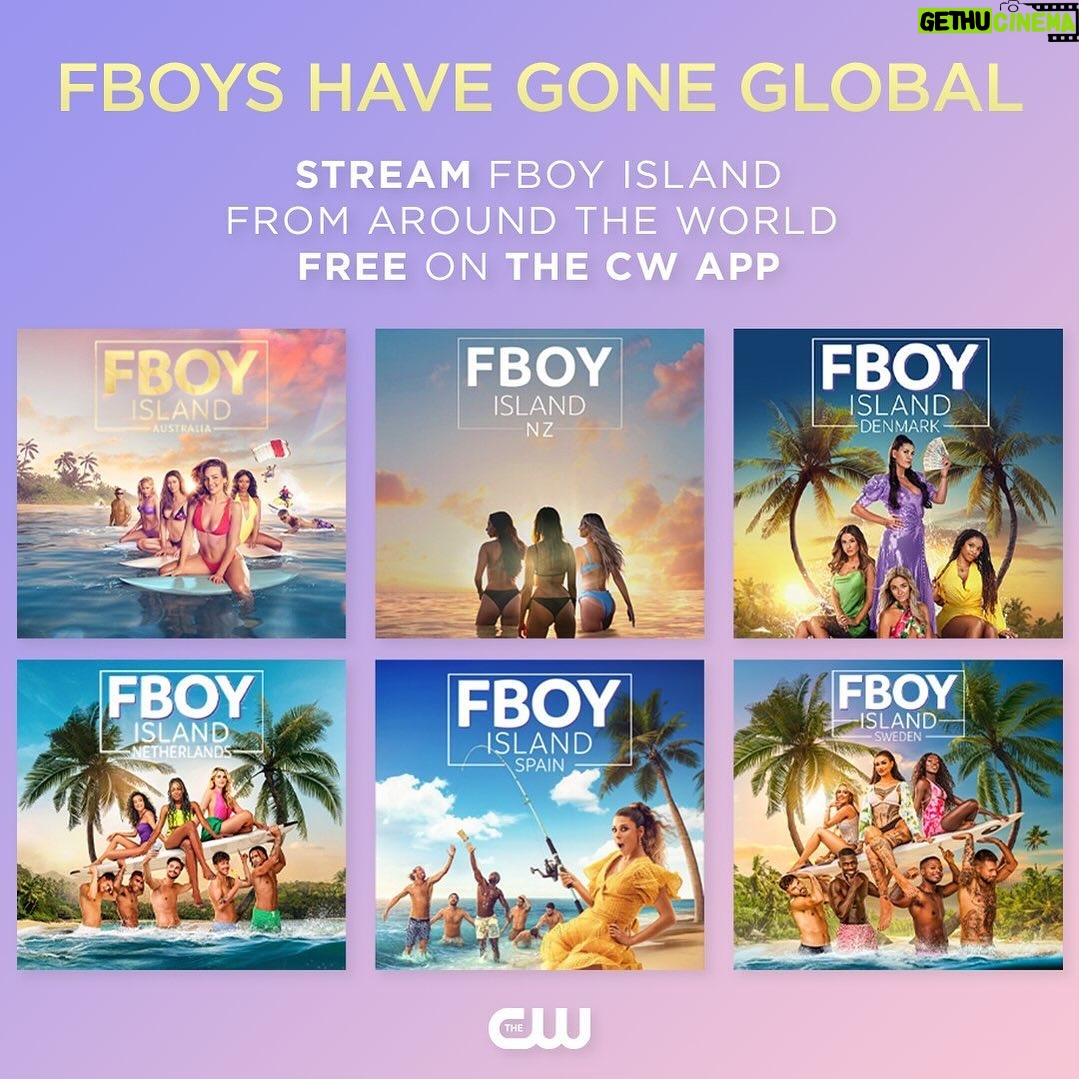 Elan Gale - 3 Likes - Finally!!! FBOY ISLAND seasons from all around the globe are available to watch FOR FREE on @thecw app. Hit the link in my bio to download. No sign up. No credit card. Completely free! Australia! New Zealand! The Netherlands! Denmark! Sweden! Spain! All free. All amazing. Go nuts. Ignore your family!