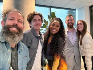 Elan Gale Instagram - some true reality tv royalty stopped by our offices today for a little hang sesh and of course we had the best time. @need4lspeed and @cameronreidhamilton can’t wait to see y’all again soon! ♥️