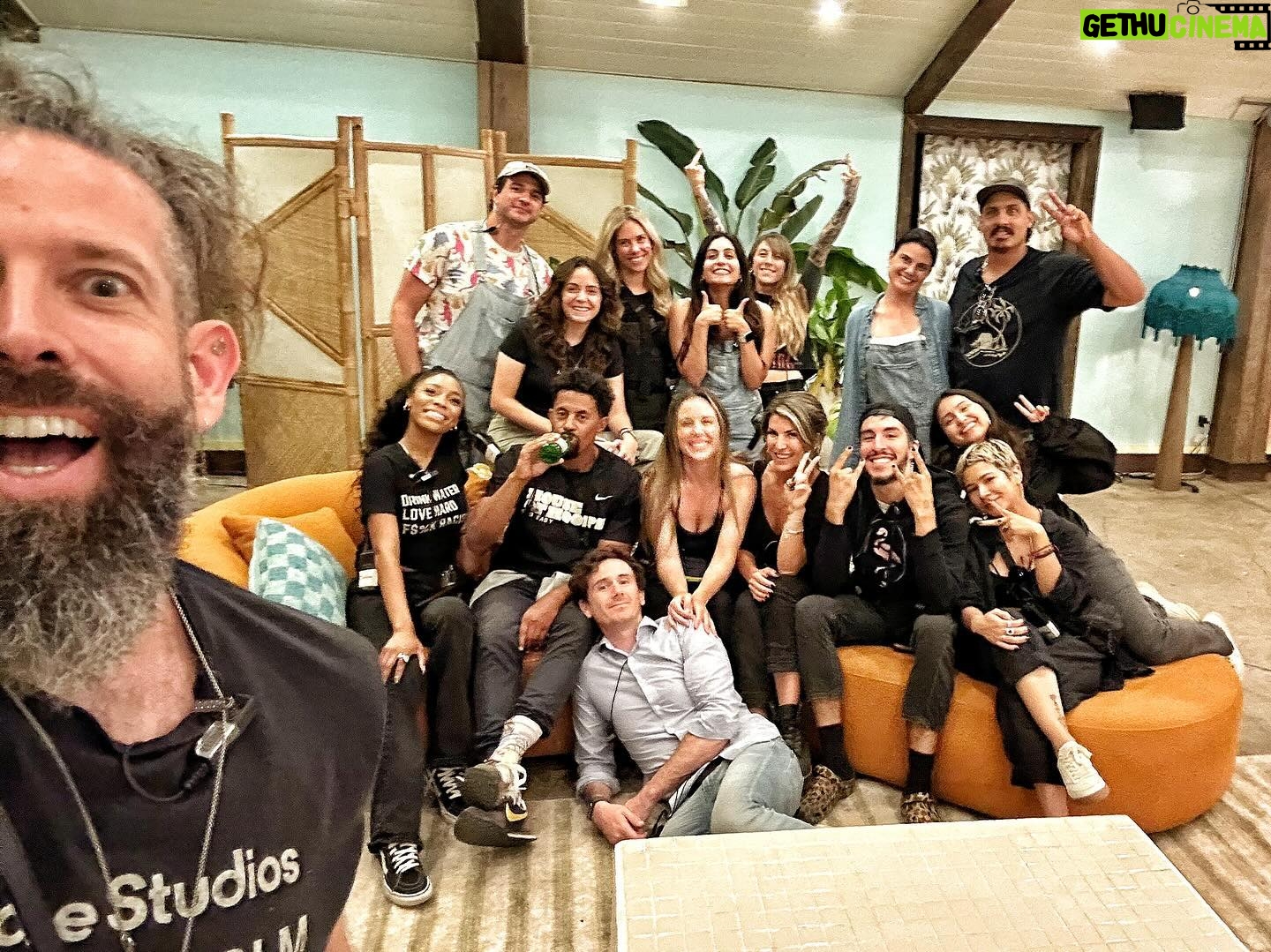 Elan Gale - 3 Likes - tomorrow is the premiere of season 3 of FBOY Island, and I want to take a moment to thank our incredible producing team. this (and a few more who are missing from this photo you know who you are and we adore you) team right here makes up just a fraction of the incredible group of talented people who lent us their talents all summer long, making the best season yet of FBOY (and the first season of FGIRL, so buckle up, motherfuckers).
Some of these producers I’ve been working with for a decade, some for only a few months, but every one of them worked their asses off to make something hilarious and incredible that I’m so so proud to be a part of.
there are also well over a hundred people who worked tirelessly on this show who are not pictured here because when we took this photo they were doing what they do best: making our jobs possible by doing their at an expert level. our HODs and their departments are the best I know, from tech and lighting, to audio and camera ops. we have an incredible AD team, insanely talented and dedicated directors (led by DGA nominated world class hero Michael Shea), a supremely skilled art department, carpenters, electricians, PAs who work their asses off, an insanely delightful hair and makeup team, craft services and caterers who keep us fed and happy, coordinators and production supervisors who keep us on time, cast management and handlers, camera operators and the hardest working ACs and A2s in the game, an amazing casting team, transpo coordinators, travel supervisors, wardrobe experts, an entire brilliant post team who are geniuses, network executives who make this possible, and so many many more.
on top of all of that, 3 incredible leads in @haliokeowo @daniellagrace and @thekatiethurston, 21 fboys and nice guys who put their lives on hold to try and find love (or money 😈) and one of the greatest comedic talents on our generation @nikkiglaser who is the lifeblood of all we do
I hope you tune in tomorrow at 8pm/7c to watch the show on @thecw and as you do please know that hundreds of awesome people really put hard work, sweat, and most importantly, their inimitable talents into this fun and silly little show of ours
♥️♥️♥️