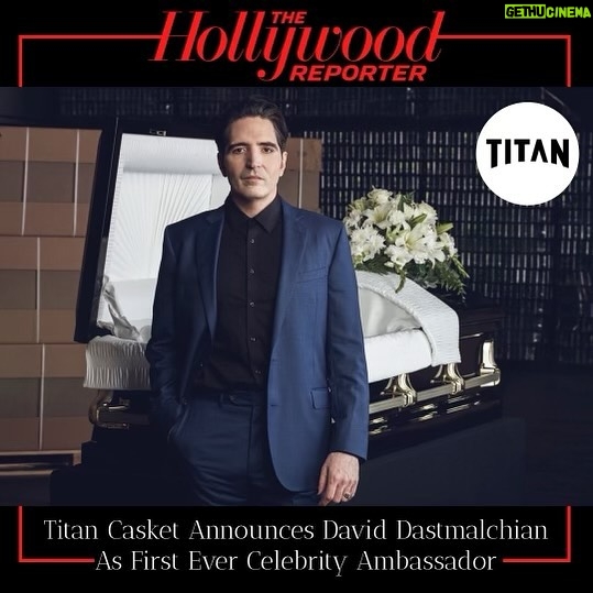 Elan Gale - 3 Likes - thrilled to share that @dastmalchian has been appointed our very first celebrity casket ambassador at @titancasket ! our mission to normalize conversations about end of life planning is only beginning and we are grateful to have such a committed and brilliant new partner.