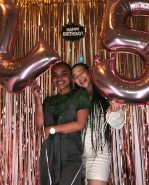 Elena Pinderhughes Instagram - This birthday was a big one for me. I’m so filled with love and beautiful energy from the past week. @akintundeahmad planned a surprise party for me with @hairaconda . It was the best way to start this year. ☺️ Thank you guys for planning and putting everything together to make it so special. Thank you everyone for coming through and celebrating with me, and thank you for all the birthday wishes! 🎉 (Pt. 1- check part 2 for the surprise video🎥)