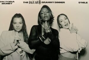 Elena Pinderhughes Instagram - February highlight ✨ Celebrating @victoriamonet with these beautiful people. So incredible seeing @victoriamonet and the team win 3 Grammys this year! So honored to be a part of Jaguar II and to work with such amazing musicians and people. Congratulations to all of team Victoria ❤️