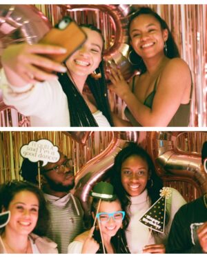 Elena Pinderhughes Instagram - This birthday was a big one for me. I’m so filled with love and beautiful energy from the past week. @akintundeahmad planned a surprise party for me with @hairaconda . It was the best way to start this year. ☺️ Thank you guys for planning and putting everything together to make it so special. Thank you everyone for coming through and celebrating with me, and thank you for all the birthday wishes! 🎉 (Pt. 1- check part 2 for the surprise video🎥)