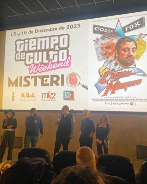 Elena de Lara Instagram - Proyectamos Codón es un Máquina ✨️✨️✨️✨️ grandes perros estos @angelcodonramos @pacofoxoficial @norberfilms