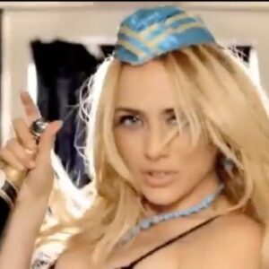 Eli Jane Instagram - #Australian #band @airbourne #song #Blonde #Bad & #Beautiful #blondebadandbeautiful #Airbourne #stewardess #musicvideo #actress @theelijane #dancer #sexystewardess #model @joelokeeffe_