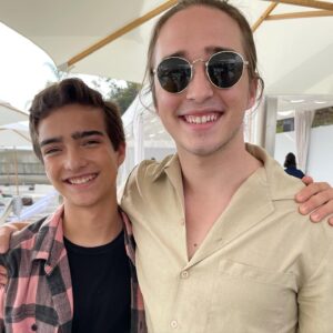 Elias Harger Instagram - Happy birthday, Michael! I’m proud to have been your creepy sidekick since 2015. Hard to believe when we first met, you were my age! Love you! Happy birthday! Brothers forever! ❤️🎉