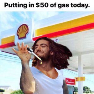 Elias Theodorou Instagram - Prices are as high as me! 😅⛽️💨
-
#weebae #420daily #gas #toodamnhigh #gogreen #dope