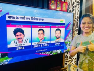 Elina Samantray Instagram - ICC MEN’S T20 WORLD CUP 2024 CHAMPION!!!🇮🇳♥️