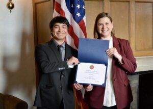 Elissa Slotkin Instagram - Tonight we were able to honor the seven students from Michigan’s 7th District who received appointments to our nation’s service academies, as well as their proud loved ones, teachers and mentors. 

As someone who has worked alongside the military for my entire career, nominating the young men and women of our district who have chosen to take a big step forward in service to this nation is one of my biggest honors as a Member of Congress. 

Reflecting the years of effort these students have put into preparing for this opportunity, my office takes service nominations very seriously, and it’s a true privilege to send them off. 

These students represent a new generation of leaders, one that will chart a new course for our country that upholds the values of equality, dignity, and respect for all. I know they will lead with character and purpose, and I offer them my highest congratulations.

Anyone interested in learning about military academy nominations, or applying for next year’s process can find more info here: https://slotkin.house.gov/services/military-academy-nominations