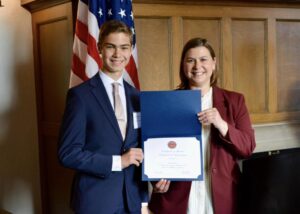 Elissa Slotkin Instagram - Tonight we were able to honor the seven students from Michigan’s 7th District who received appointments to our nation’s service academies, as well as their proud loved ones, teachers and mentors. 

As someone who has worked alongside the military for my entire career, nominating the young men and women of our district who have chosen to take a big step forward in service to this nation is one of my biggest honors as a Member of Congress. 

Reflecting the years of effort these students have put into preparing for this opportunity, my office takes service nominations very seriously, and it’s a true privilege to send them off. 

These students represent a new generation of leaders, one that will chart a new course for our country that upholds the values of equality, dignity, and respect for all. I know they will lead with character and purpose, and I offer them my highest congratulations.

Anyone interested in learning about military academy nominations, or applying for next year’s process can find more info here: https://slotkin.house.gov/services/military-academy-nominations