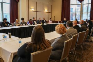 Elissa Slotkin Instagram - This morning, I held my annual meeting with faith leaders from around the district under a new name: The Samantha Woll Interfaith Roundtable.

Sam did for Team Slotkin what came so naturally to her: helping others and serving constituents. She helped set up and implement our internship program, and was a thoughtful and inspiring mentor to the young people who joined our team.

Sam also oversaw a ton of different programs, but her passion was really in interfaith work. At a time when interfaith engagement is needed more than ever, we believed it was the right moment to rename our annual meeting on Martin Luther King Jr. Day and honor her memory for years to come.

May her memory continue to be a blessing, and a moral compass as we continue to work to build bridges across faiths, backgrounds and communities.