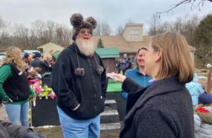 Elissa Slotkin Instagram - It’s not every day you get to meet a local legend! What fun to join Woody, Michigan’s official Woodchuck, and her friends at the @howellnaturecenter for today’s #groundhogday celebration. 

Woody says we’ll have six more weeks of winter. That other guy Phil thinks it’ll be an early spring, but we know history has shown that a Michigan woodchuck is far more reliable than a Pennsylvania groundhog.

That’s why I’ve proclaimed today #WoodchuckDay in Michigan’s 7th District. Thank you, Woody, and the entire staff at Howell Nature Center for keeping this American tradition alive.