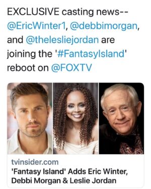 Elizabeth Craft Instagram - How lucky are we?! #FantasyIslandTV
