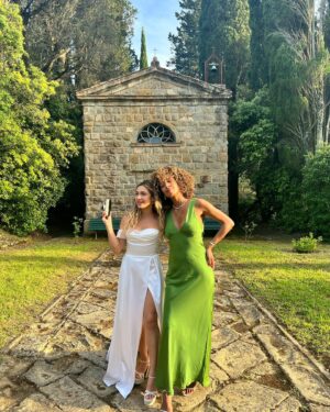 Elizabeth Grullón Instagram - cheers to Guido & Mélisse! 🥂✨