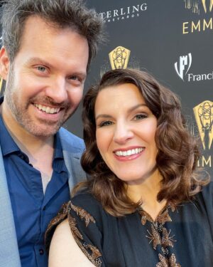 Elizabeth Hales Instagram - So excited to have joined other @televisionacad members for the first #Emmy viewing party LIVE!  Thank you to @iambradyhales for accompanying me ❤️
 
Big wins for #TedLasso #TheCrown and #MareofEastown. So inspired by #jasonsudekis #katewinslet #tobiasmenzies #gilliananderson and so many amazing performers, all deserving of awards. 

From my vintage closet, I finally got to wear my 1940s cocktail dress. Thank you to @katiebeauty_ for glam makeup 🙏
.
.
.
.
.
.
.
.

#television #emmys #emmyawards #televisionacademy #awards #redcarpet #redcarpetfashion #hollywood #celebration #actorslife #emmy #awardshow #jonathanclub #vintagedress #actors #actress #awardseason #1940s #1940eveninggown #1940sfashion #nighttoremember❤️