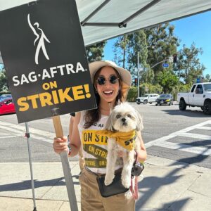 Elizabeth Ho Instagram - This is what solidarity looks like ❤️✊😭 #sagaftrastrong