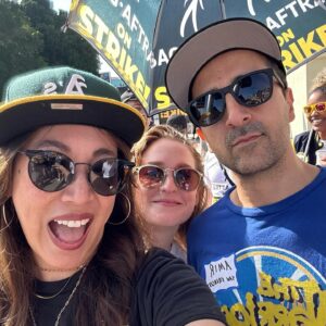 Elizabeth Ho Instagram - This is what solidarity looks like ❤️✊😭 #sagaftrastrong