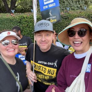 Elizabeth Ho Instagram - This is what solidarity looks like ❤️✊😭 #sagaftrastrong