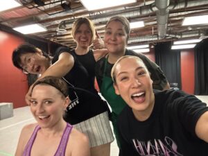 Elizabeth Ho Instagram - Edinburgh Fringe was a wild ride. Here some behind the scenes of @chriskirkpatrickmasmusical rehearsals with my favorite people