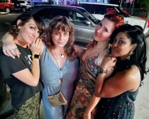 Elizabeth Maxwell Instagram - “It matters not if I am wealthy, for I am rich in friendship.”

Palm Springs Birthday, The Horizontals
