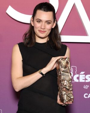 Ella Rumpf Instagram - Un immense merci @academiedescesar 
Et merci à ma Team du 
« Le Théorème de Marguerite »
@annanovion 
@ts.productions.fr 
@beauvoir_films 
@pyramide.distribution 
@julien.frison @soniabonny @jeanpierredarroussin @idir.azougli @courauclotilde et         
*
My Agents🙏🏽
Laura Meerson
Mattias Frik 
Anja Joos 

Thank you @fendi @omega @boucheron to have made me look like a fine Lady 
🌌🧚‍♀️ @marinearto 

I feel so so humbled to have been given this award.

I hope the cinema industry can contribute to the path of peace and empathy for all.

And that we will see more and more diversity on our screens in the coming years.

My gratitude to Arieh Worthalter, Kaouther Ben Hania,Judith Godrèche, Golshifteh Farahani and many more , for fearless speeches. 

With all my humanity, 
Love ❤️ 

Ella