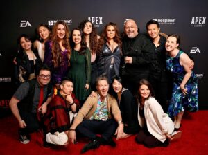 Elle Newlands Instagram - Incredible night celebrating 5 years of @playapex - a character and a game that changed my life! Got me through pandemic and brought me friendships and a community I love. So lucky to work with this incredible group of humans 🌟❤️ here’s to many more years of Legendary success!

@johnnyyoung_115 
@justinehuxley 
@benjipea 
@themelalee 
@ashsmashreed 
@agentmanny 
@woodwardheather 
@theerikaishii 
@frankiekevich 
@thejbblanc 
@jacplays 
@__cr.h_ 

#apexlegends