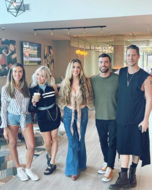 Elle Newlands Instagram - Ready for Day 2 of @igfestuk (what’s up England, it’s almost 90 degrees here) 🥵 

@devorawilde 
@fayematata 
@the_ben_starr 
@neilnewbon
#apexlegends 
#baldursgate3 
#leagueoflegends 
#finalfantasy
#algs